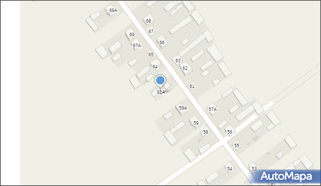 Wola Miastkowska, Wola Miastkowska, 62A, mapa Wola Miastkowska