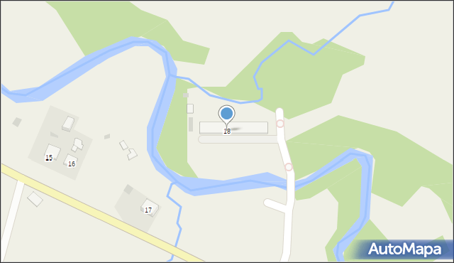 Wola Michowa, Wola Michowa, 18, mapa Wola Michowa