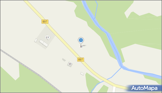 Wola Michowa, Wola Michowa, 39, mapa Wola Michowa