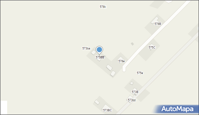 Wola Mielecka, Wola Mielecka, 573BB, mapa Wola Mielecka
