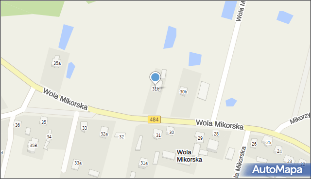 Wola Mikorska, Wola Mikorska, 31b, mapa Wola Mikorska