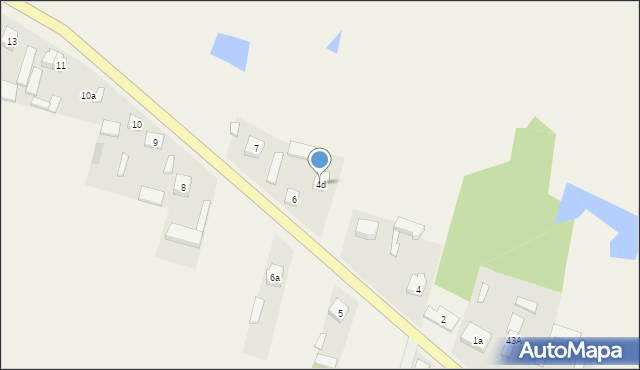 Wola Mikorska, Wola Mikorska, 4d, mapa Wola Mikorska