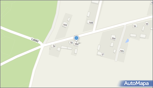 Wola Mikorska, Wola Mikorska, 58a, mapa Wola Mikorska