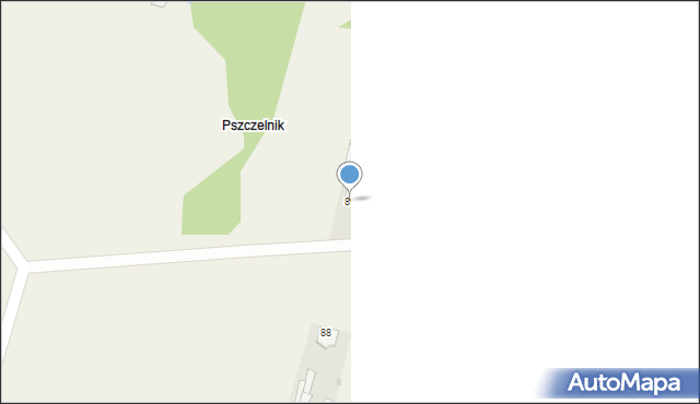 Wola Mysłowska, Wola Mysłowska, 89, mapa Wola Mysłowska