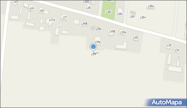 Wola Niemiecka, Wola Niemiecka, 135f, mapa Wola Niemiecka