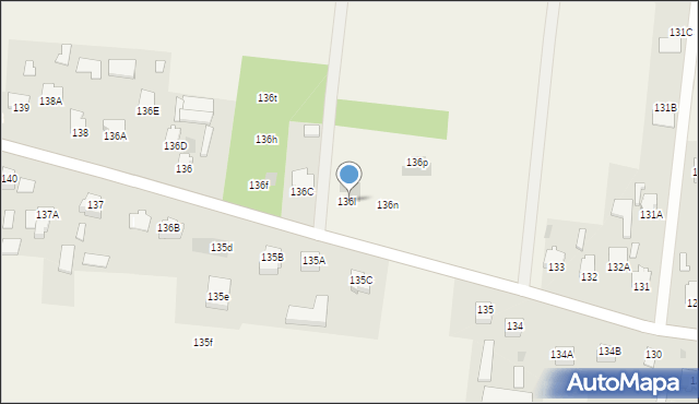 Wola Niemiecka, Wola Niemiecka, 136l, mapa Wola Niemiecka