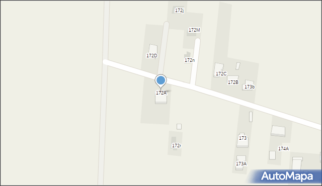 Wola Niemiecka, Wola Niemiecka, 172A, mapa Wola Niemiecka