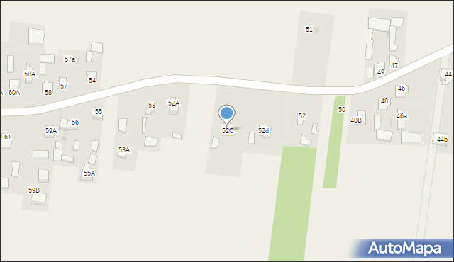 Wola Niemiecka, Wola Niemiecka, 52C, mapa Wola Niemiecka