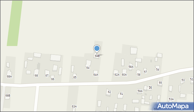 Wola Niemiecka, Wola Niemiecka, 64B, mapa Wola Niemiecka