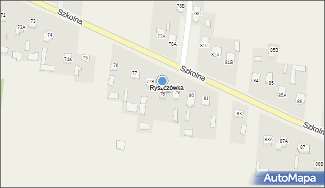 Wola Niemiecka, Wola Niemiecka, 78, mapa Wola Niemiecka