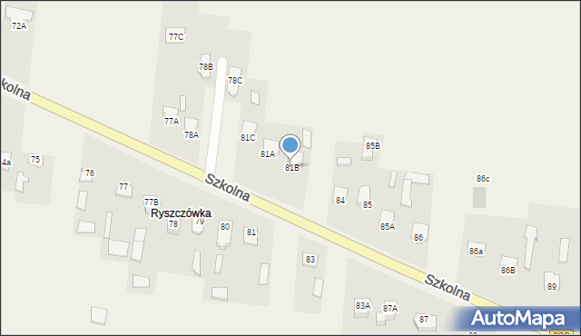 Wola Niemiecka, Wola Niemiecka, 81B, mapa Wola Niemiecka