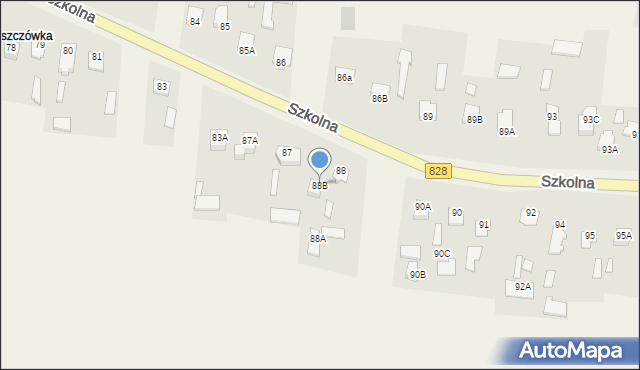 Wola Niemiecka, Wola Niemiecka, 88B, mapa Wola Niemiecka
