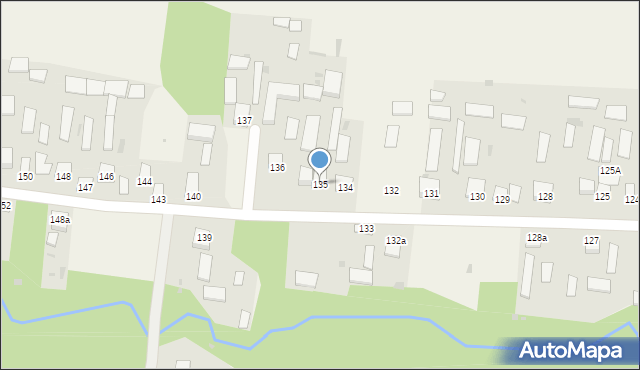 Wola Obszańska, Wola Obszańska, 135, mapa Wola Obszańska