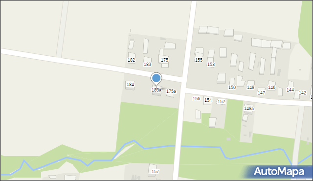 Wola Obszańska, Wola Obszańska, 183a, mapa Wola Obszańska