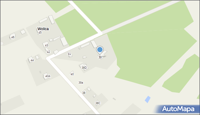 Wola Owadowska, Wola Owadowska, 39, mapa Wola Owadowska