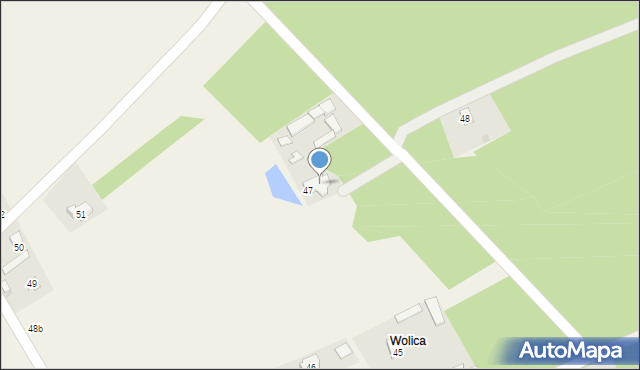 Wola Owadowska, Wola Owadowska, 48a, mapa Wola Owadowska