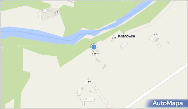 Wola Pawłowska, Wola Pawłowska, 126, mapa Wola Pawłowska