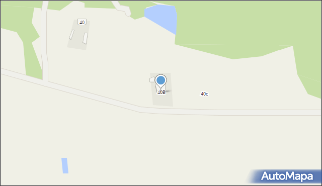 Wola Pękoszewska, Wola Pękoszewska, 40B, mapa Wola Pękoszewska