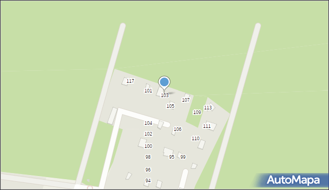 Wola Pieczyska, Wola Pieczyska, 103, mapa Wola Pieczyska