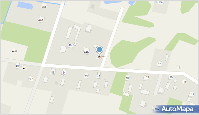 Wola Pieczyska, Wola Pieczyska, 43b, mapa Wola Pieczyska
