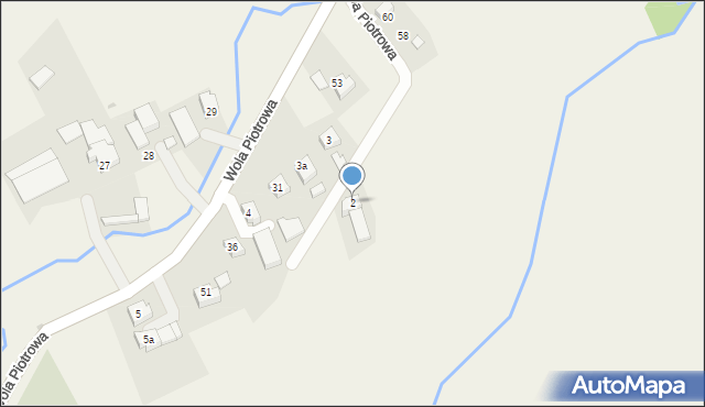 Wola Piotrowa, Wola Piotrowa, 2, mapa Wola Piotrowa