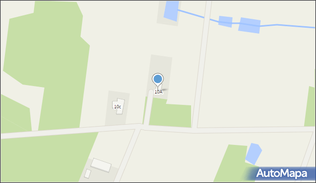 Wola Pniewska, Wola Pniewska, 10A, mapa Wola Pniewska