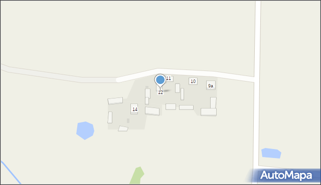 Wola Polewna, Wola Polewna, 12, mapa Wola Polewna