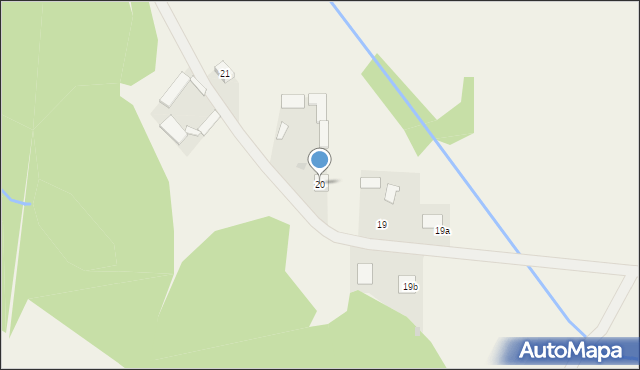 Wola Polewna, Wola Polewna, 20, mapa Wola Polewna
