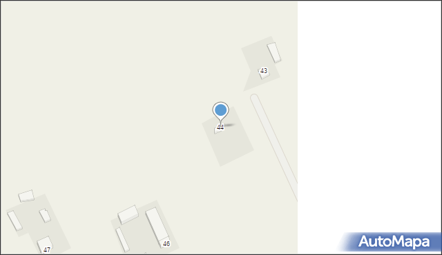 Wola Pomianowa, Wola Pomianowa, 44, mapa Wola Pomianowa
