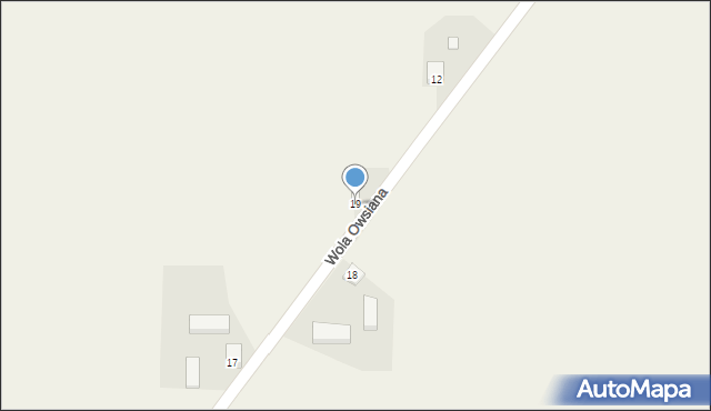 Wola Prosperowa, Wola Prosperowa, 19, mapa Wola Prosperowa