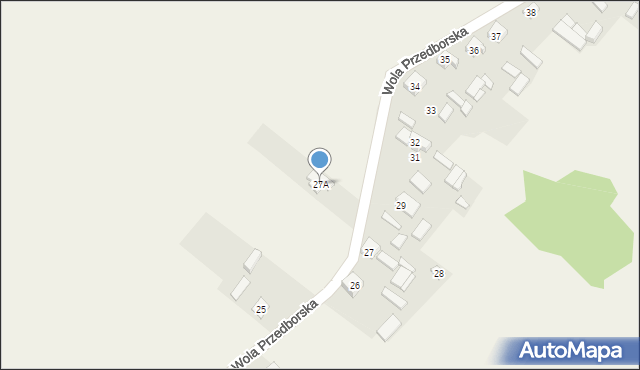 Wola Przedborska, Wola Przedborska, 27A, mapa Wola Przedborska