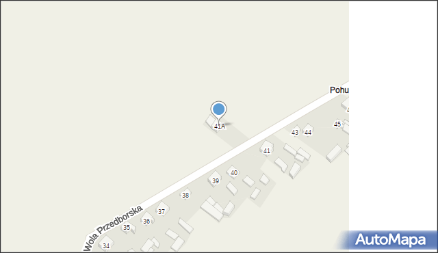 Wola Przedborska, Wola Przedborska, 41A, mapa Wola Przedborska