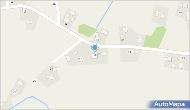 Wola Przemykowska, Wola Przemykowska, 16, mapa Wola Przemykowska