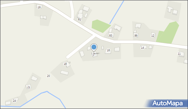 Wola Przemykowska, Wola Przemykowska, 17, mapa Wola Przemykowska