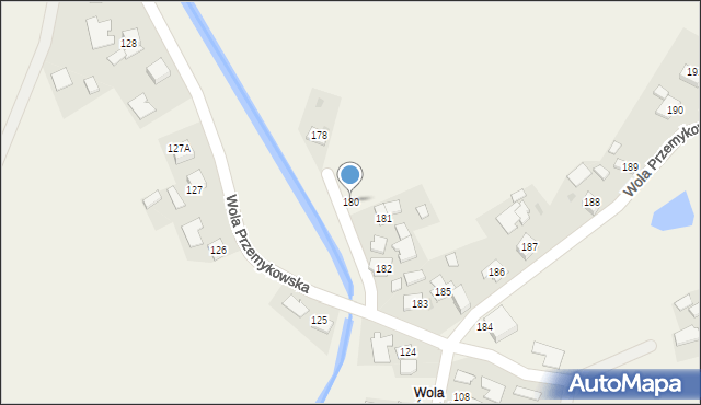 Wola Przemykowska, Wola Przemykowska, 180, mapa Wola Przemykowska