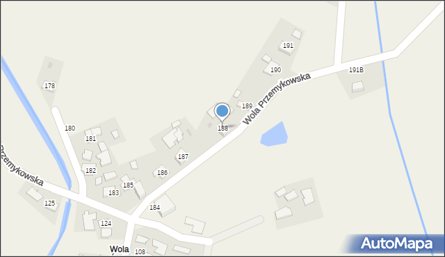 Wola Przemykowska, Wola Przemykowska, 188, mapa Wola Przemykowska