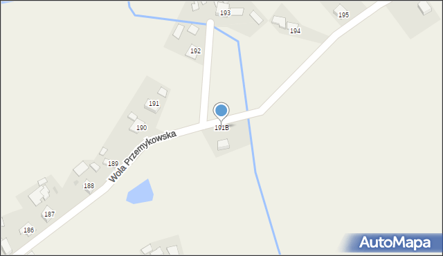 Wola Przemykowska, Wola Przemykowska, 191B, mapa Wola Przemykowska