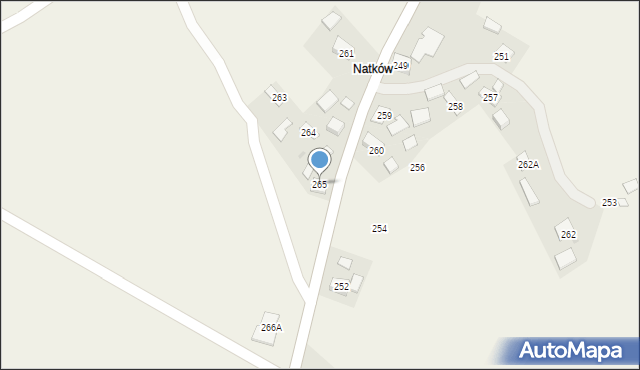 Wola Przemykowska, Wola Przemykowska, 265, mapa Wola Przemykowska