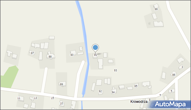 Wola Przemykowska, Wola Przemykowska, 91, mapa Wola Przemykowska