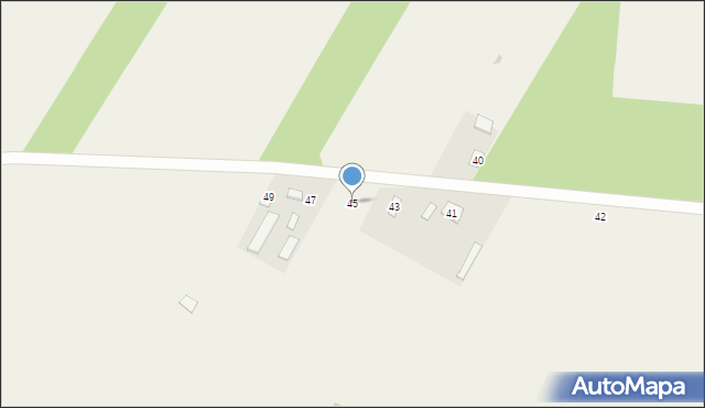 Wola Przewłocka, Wola Przewłocka, 45, mapa Wola Przewłocka