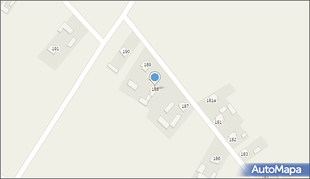 Wola Przybysławska, Wola Przybysławska, 188, mapa Wola Przybysławska