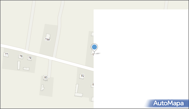 Wola Przybysławska, Wola Przybysławska, 92b, mapa Wola Przybysławska