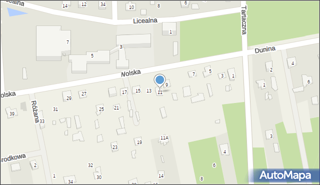 Wola Rafałowska, Wolska, 11, mapa Wola Rafałowska