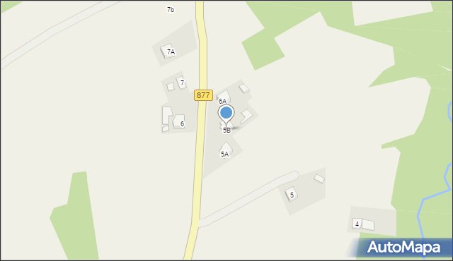 Wola Rafałowska, Wola Rafałowska, 5B, mapa Wola Rafałowska