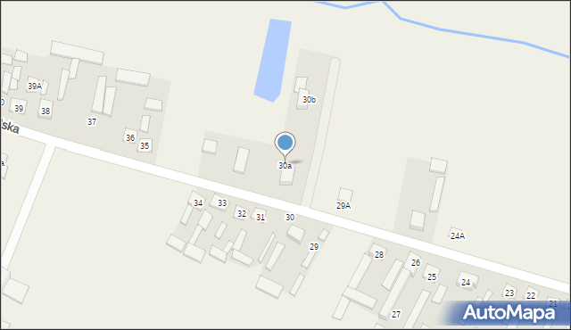 Wola Ręczajska, Wola Ręczajska, 30a, mapa Wola Ręczajska