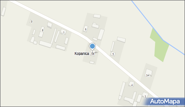 Wola Ręczajska, Wola Ręczajska, 6a, mapa Wola Ręczajska