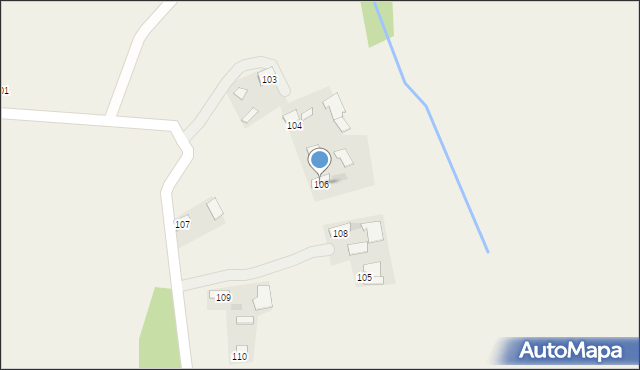 Wola Rogowska, Wola Rogowska, 106, mapa Wola Rogowska