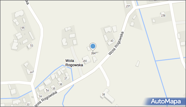 Wola Rogowska, Wola Rogowska, 39A, mapa Wola Rogowska