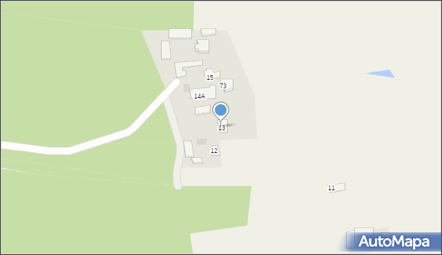 Wola Rowska, Wola Rowska, 13, mapa Wola Rowska