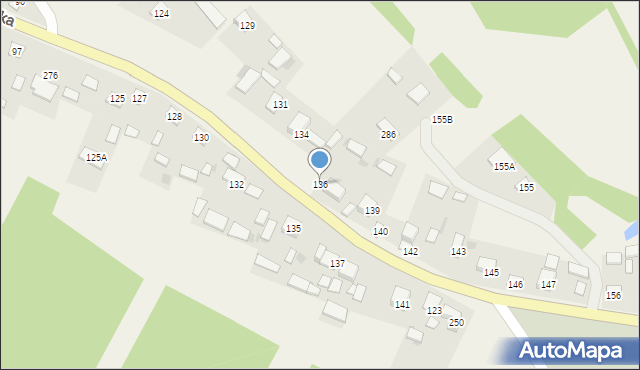 Wola Rzeczycka, Wola Rzeczycka, 136, mapa Wola Rzeczycka